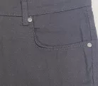 Fekete  comfort pamut Ares Nadrág Chino nadrág 33