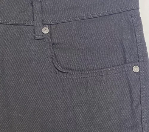 Fekete  comfort pamut Ares Nadrág Chino nadrág 34