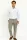 Szürke  slim kevertszálas Ares Nadrág Chino nadrág 38