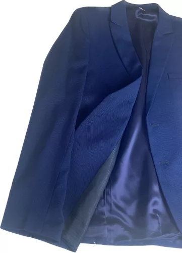 Kék  slim kevert szálas Zakó Dejan Kevert szálas 54