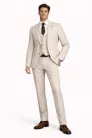 Bézs  slim kevert szálas Jiyan Háromrészes Kevert szálas 46