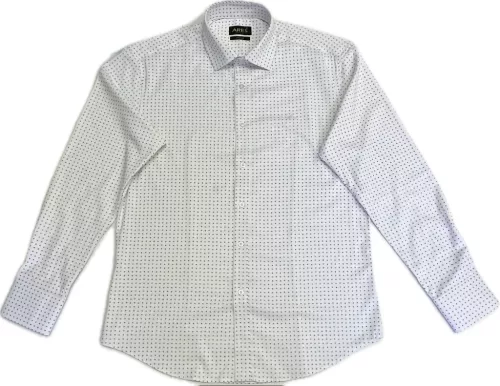 Fehér apró kockás semi bambusz Ares Bambusz 42