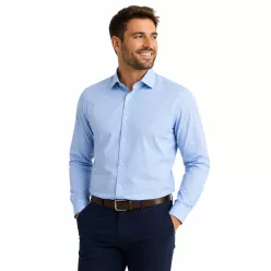 Világoskék  comfort bambusz Ares Sztreccses 48