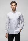 Fehér háromszögek slim fit pamut Newsmen Sztreccses L