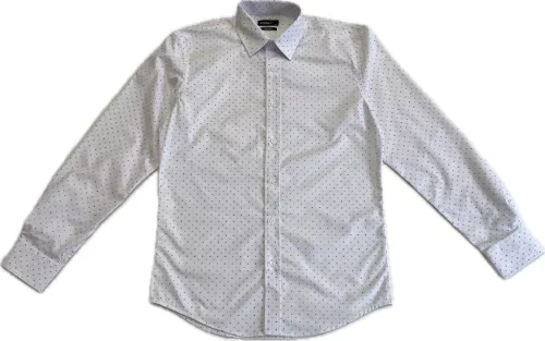 Fehér háromszögek slim fit pamut Newsmen Sztreccses XL