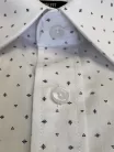 Fehér háromszögek slim fit pamut Newsmen Sztreccses XL