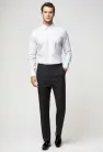 Fehér  slim fit kevertszálas Newsmen Sztreccses L