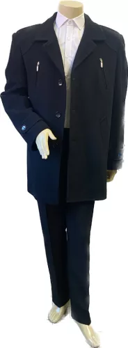 Fekete  slim gyapjú Dejan 80% gyapjú tartalmú 50