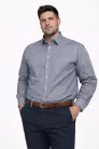 Kék  extra size pamut Marco Sergioni Pamut 52