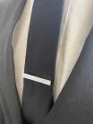 Ezüst szélén egy köves   Newsmen Nyakkendő tű kicsi