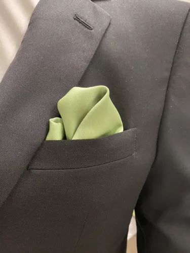 Zöld    Newsmen Díszkendő Normál