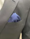 Sötétkék   poliészter Newsmen Díszkendő Normál
