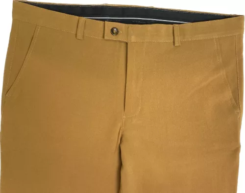 Sárga  slim pamut Dejan Chino nadrág 52