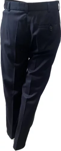 Fekete  slim kevert szálas Gyapjús Szövetnadrág 94