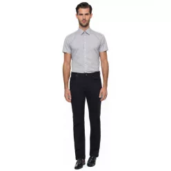 Fekete  comfort pamut Ares Nadrág Chino nadrág