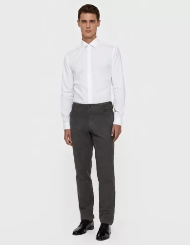 Barna  comfort pamut Ares Nadrág Chino nadrág
