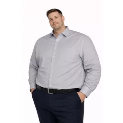 Világosszürke  extra size pamut Marco Renzo Pamut