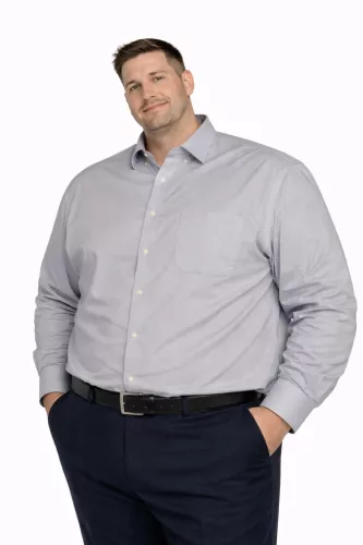 Világosszürke  extra size pamut Marco Renzo Pamut