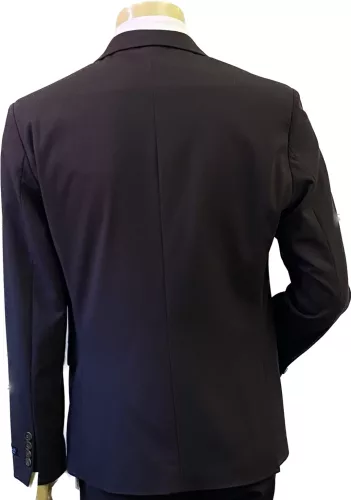 Barna  slim kevert szálas Zakó Dejan  Sztreccses