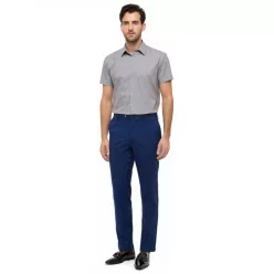 Kék  regular kevert szálas NK Jeans Chino nadrág