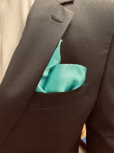 Türkiz    Newsmen Díszkendő