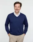 Sötétkék  slim pamut  Pulóver Pulóver