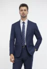 Szürke kockás slim kevert szálas Öltönyök Ares Kétrészes Kevert szálas
