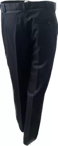 Fekete  slim kevert szálas Rió Szövetnadrág